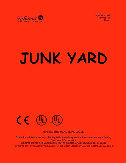 Junk Yard Manual - Image 1