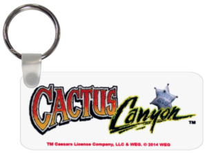 Cactus Canyon Logo Key Chain