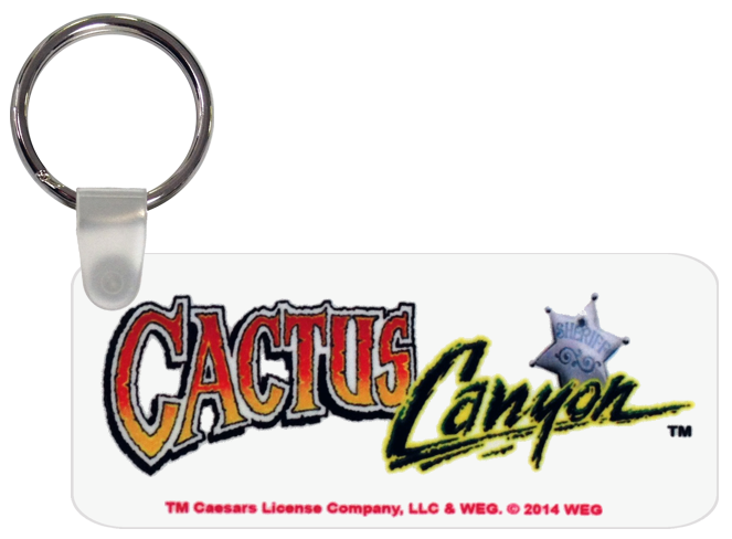 Cactus Canyon Logo Key Chain - Image 1