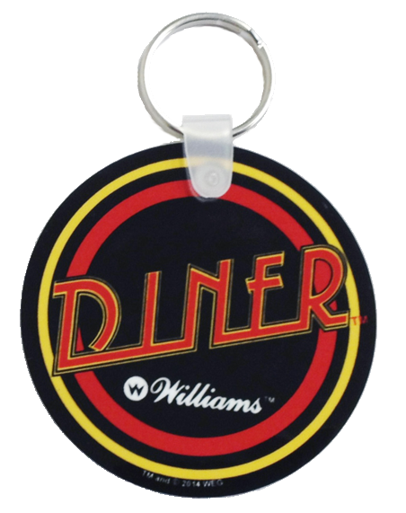 Diner Logo Key Chain - Image 1