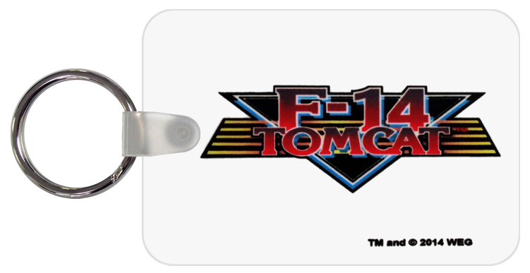 F-14 Tomcat Logo Key Chain - Image 1