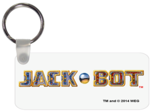 Jackbot Logo Key Chain