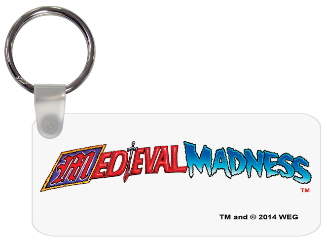 Medieval Madness Logo Key Chain - Image 1