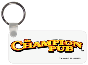 Champion Pub Logo Key Chain