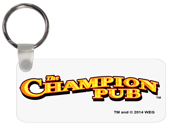 Champion Pub Logo Key Chain - Image 1