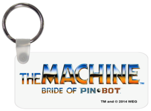 Bride of Pinbot Logo Key Chain