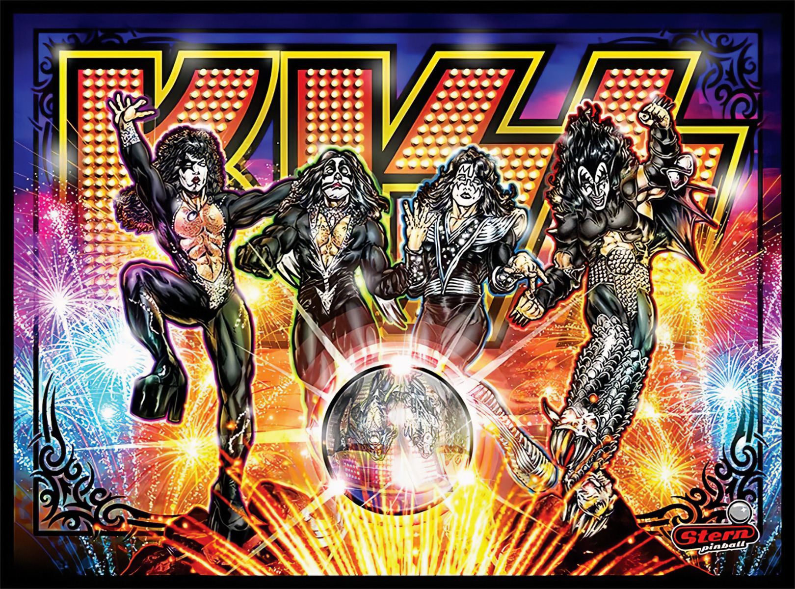Kiss (Stern) Alternate Translite - Image 1