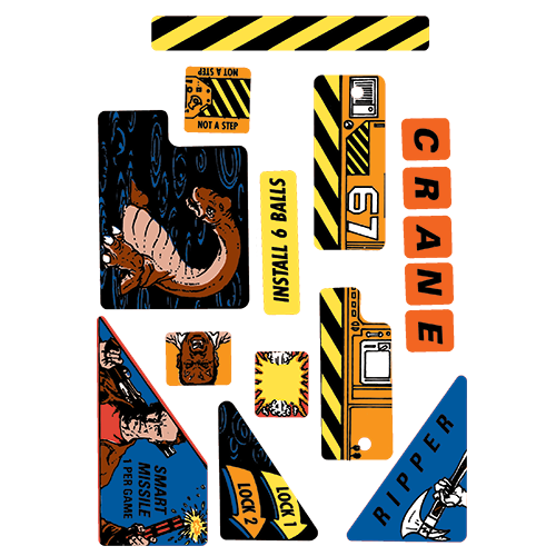 Last Action Hero Decal Set - Image 1