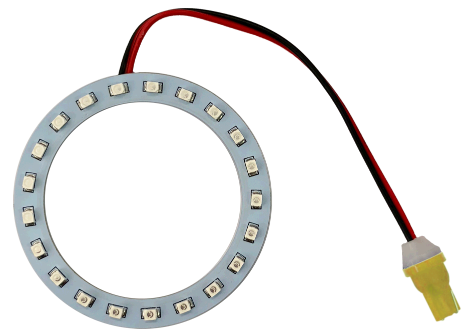 Pop Bumper Ring 21 SMD LED Lights #555 Yellow - Image 1