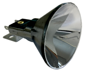 Black Reflector with Socket