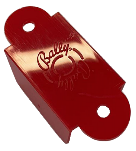 Bally Logo Lane Guide Red - Image 1