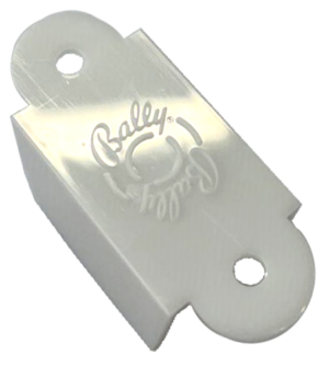 Bally Logo Lane Guide White