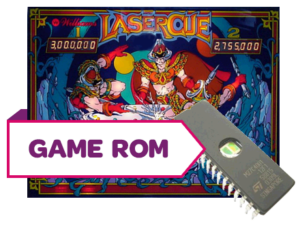 Laser Cue CPU Game Rom Set