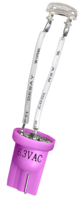 #555 Flux Arch Lens Wired LED Pink