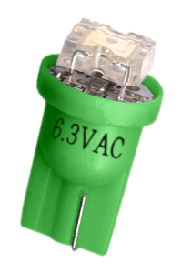 #555 Flux Flat Lens LED Green