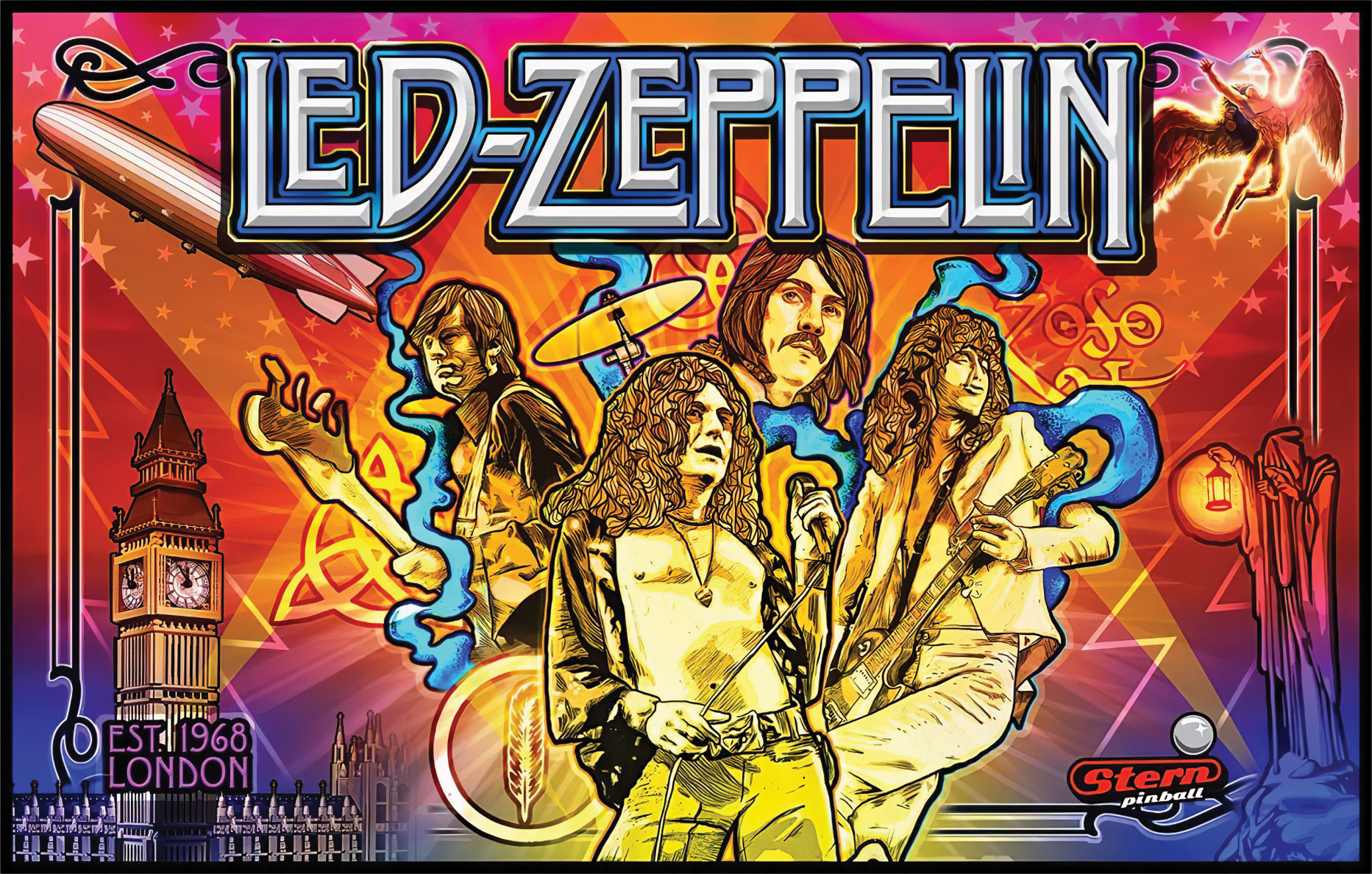 Led Zeppelin Alternate Translite - Image 1