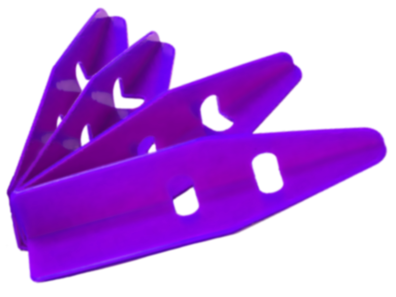 Cabinet Protectors 4 Piece Set Purple - Image 1