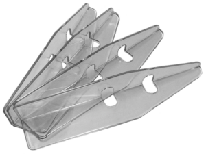 Cabinet Protectors 4 Piece Set Clear