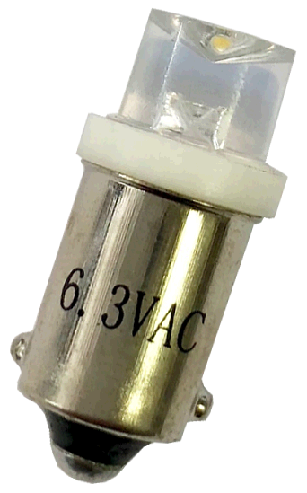 #44 Clear Concave Top LED Cold White - Image 1