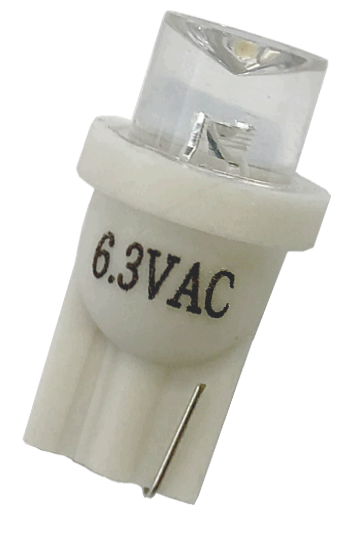 #555 Clear Concave Top LED Warm White - Image 1