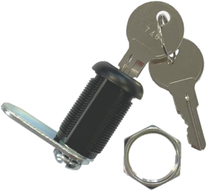 Lock Door 1-1/8 Black