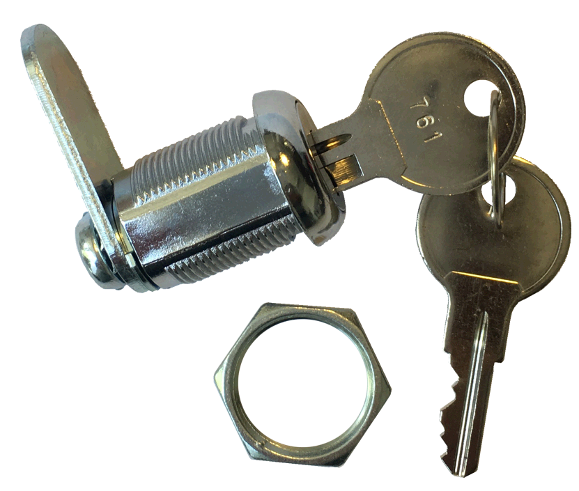 Lock Door 7/8 Chrome - Image 1