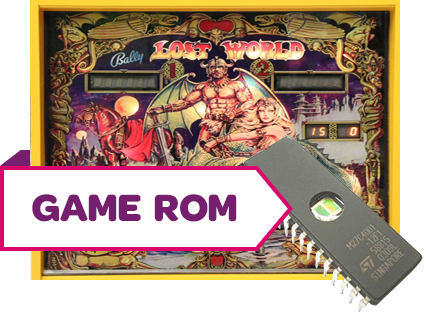 Lost World CPU Game Rom Set - Image 1