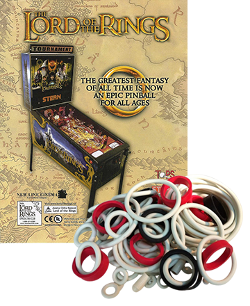 Lord of the Rings Rubberset