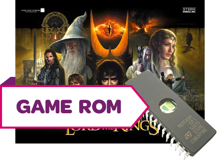 Lord of the Rings Game/Display Rom Set - Image 1