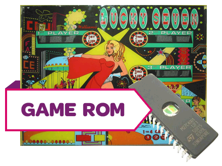 Lucky Seven CPU Game Rom - Image 1
