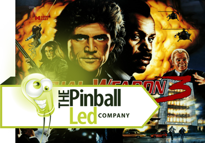 Lethal Weapon 3 UltiFlux Playfield LED Set - Image 1