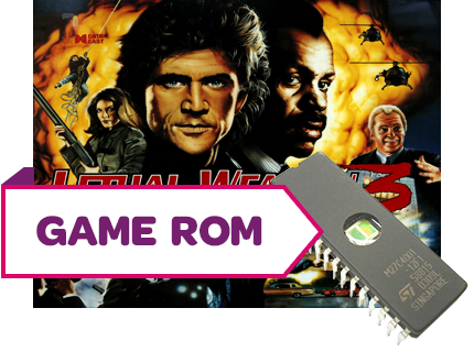 Lethal Weapon CPU Game Rom 3.01 (Pinballcode) - Image 1