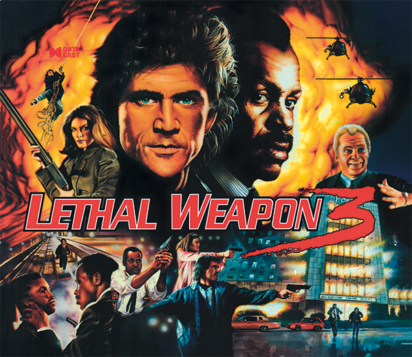 Lethal Weapon 3 Translite - Image 1