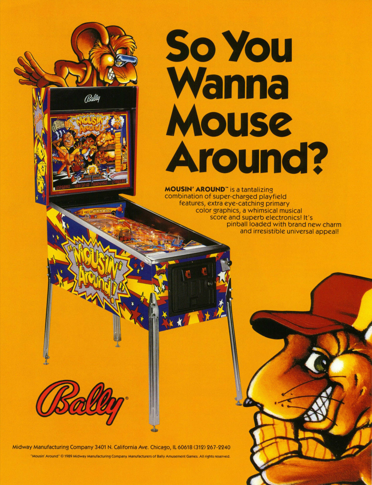 Mousin Around Flyer - Image 1