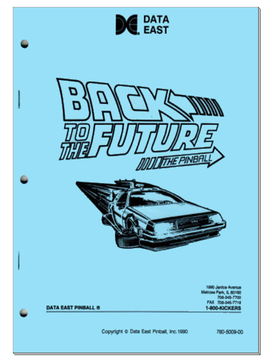 Back to the Future Manual - Image 1