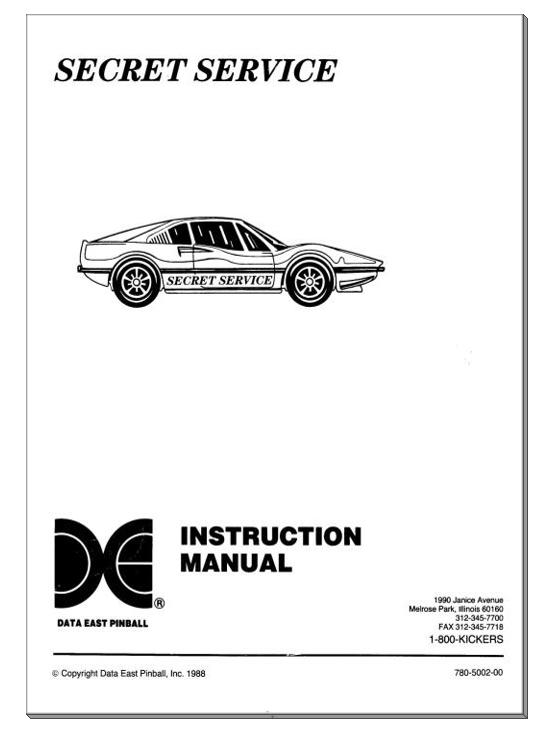 Secret Service Manual - Image 1