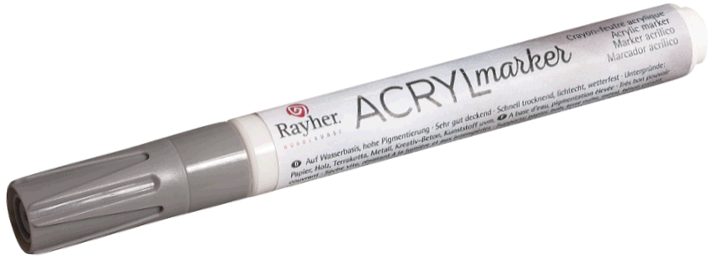 Acryl Marker Large Light Grey - Image 1
