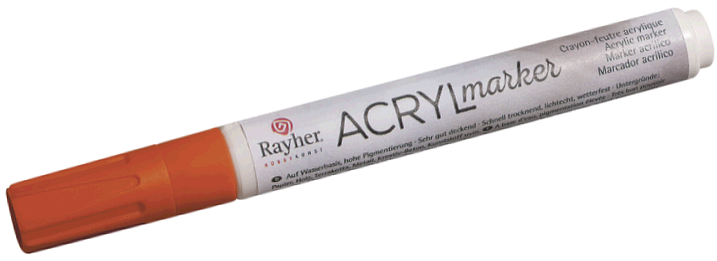 Acryl Marker Large Orange