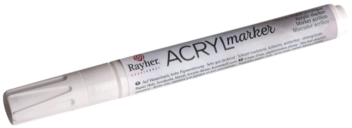 Acryl Marker Large White - Image 1