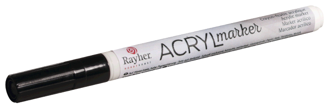 Acryl Marker Small Black - Image 1