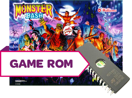 Monster Bash CPU Game Rom - Image 1