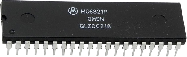 IC MC6821 Peripheral Interface Adapter - Image 1