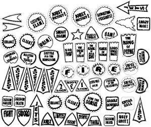 Medieval Madness Insert Decals