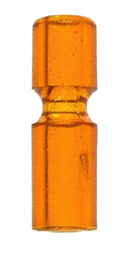 Plastic Mini Post Orange - Image 1