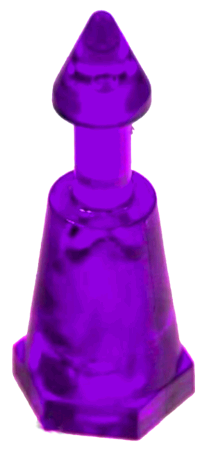 Minipost Single Groove Purple