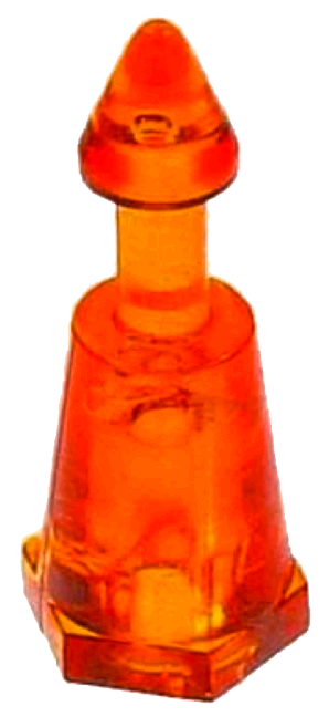 Minipost Single Groove Amber