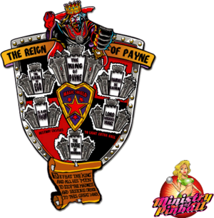 Medieval Madness Playfield Overlay