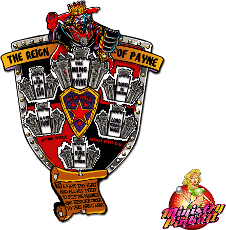 Medieval Madness Playfield Overlay - Image 1