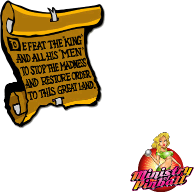 Medieval Madness Playfield Overlay - Image 1