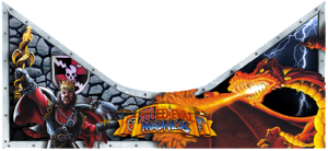 Medieval Madness Custom Apron